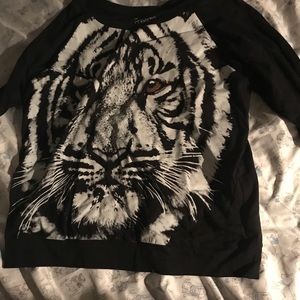 Black long sleeved shirt